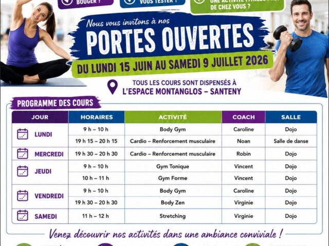 Affiche portes ouvertes 2026