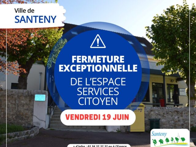 Fermeture ESC 19 Juin 2026