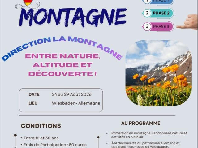 Maison de l'Europe Montagne Aout 2026